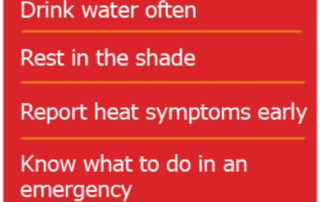 how to recognize heat hazards