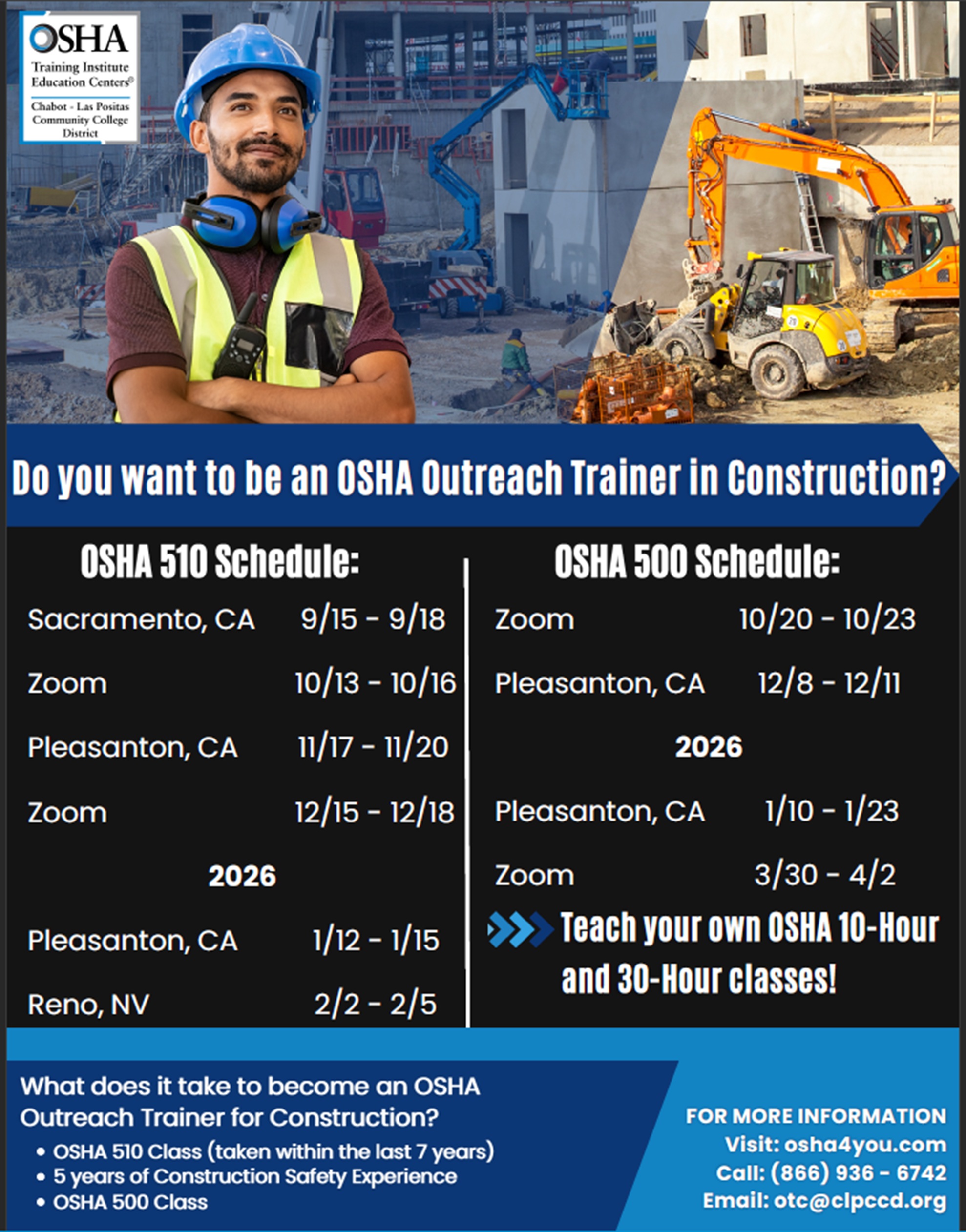 Safety Foundations Certificate in Construction or General Industry